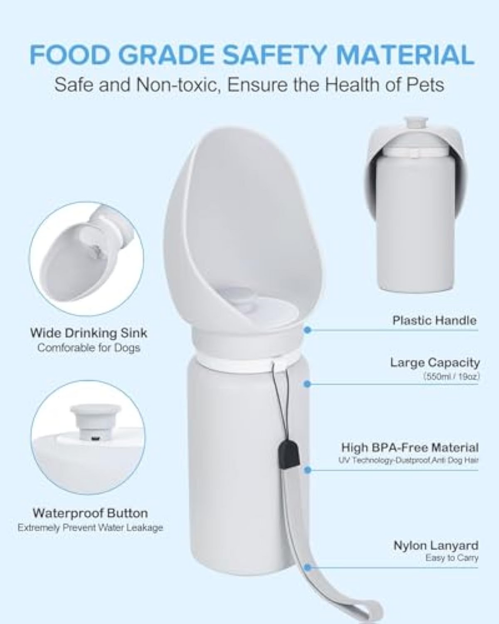 ChillPaw™ Portable Dog Water Bottle