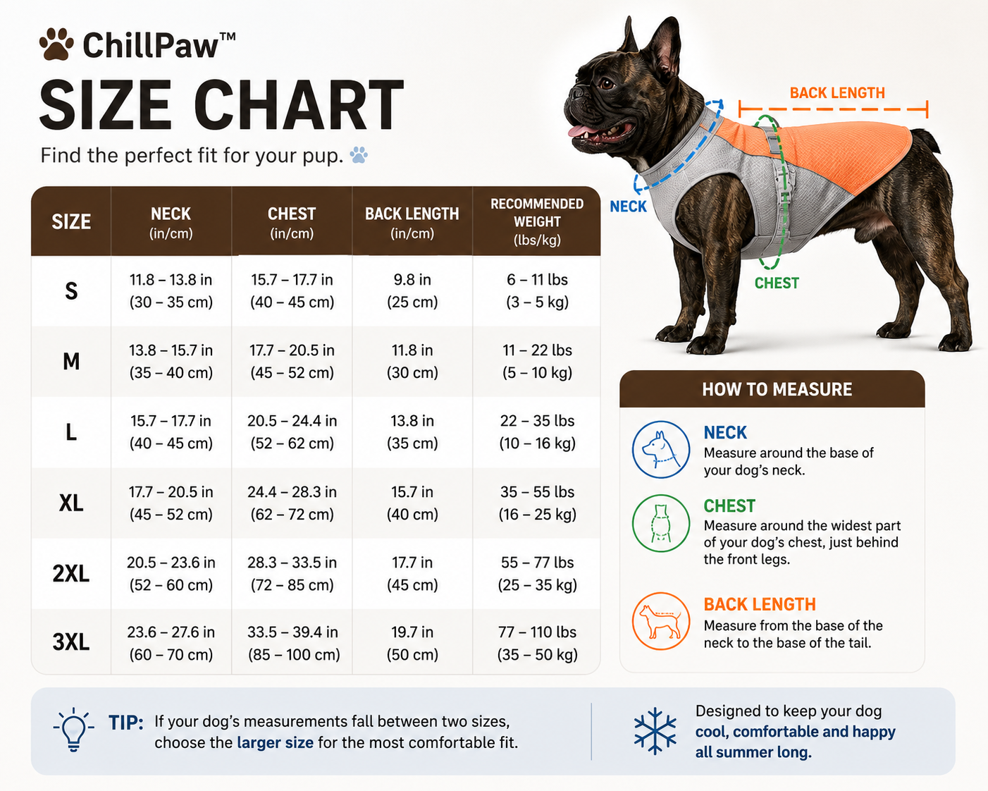 ChillPaw™ Cooling Vest | Keep Your Dog Cool All Summer